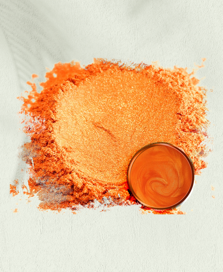Mica Powder Rainbow Orange