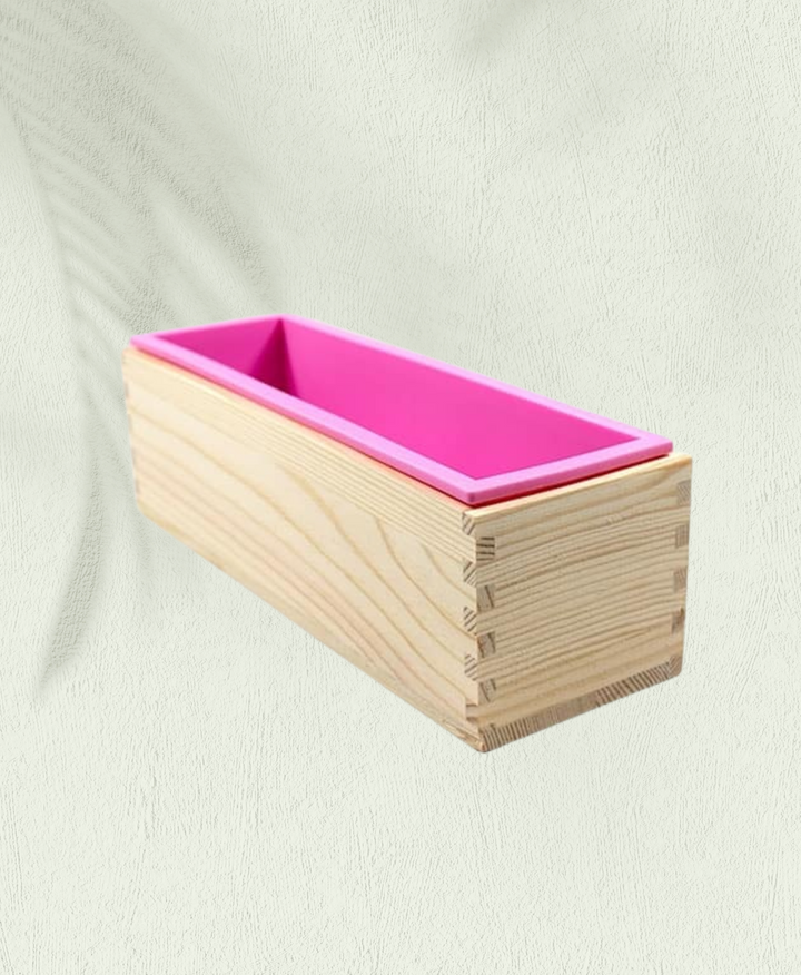 Wooden Soap Mould with Silicone Lining