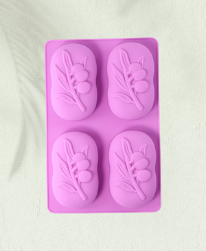 Soap Mold Silicone Olive Tree