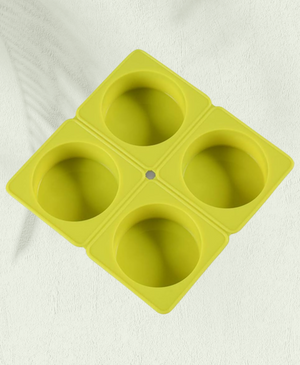 Soap Mold Silicone Sponge Round